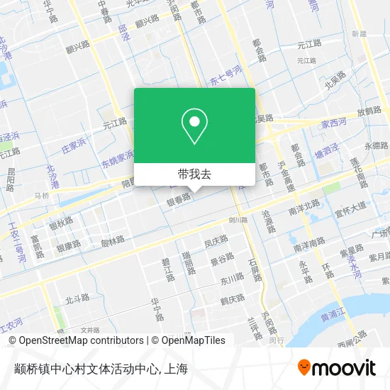颛桥镇中心村文体活动中心地图