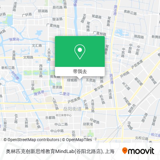 奥林匹克创新思维教育MindLab(谷阳北路店)地图