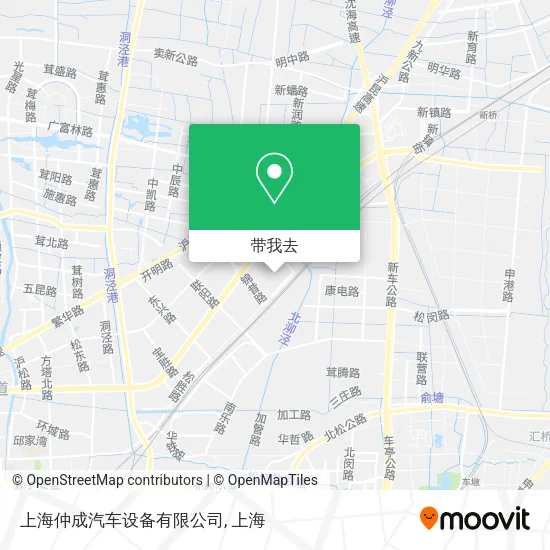 上海仲成汽车设备有限公司地图