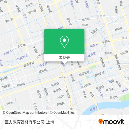 巨力教育器材有限公司地图