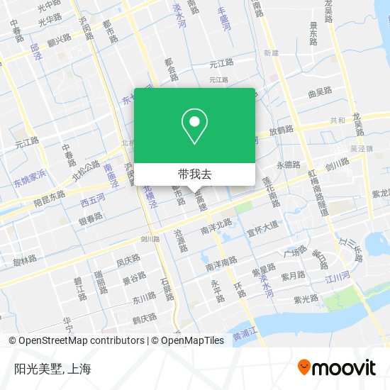 阳光美墅地图
