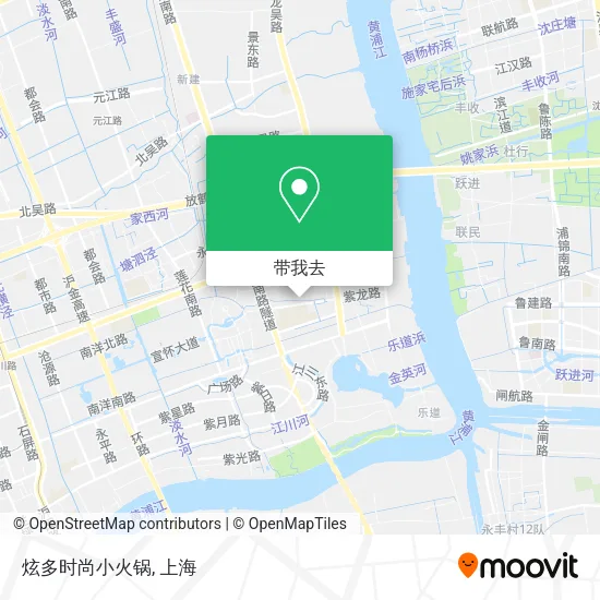 炫多时尚小火锅地图