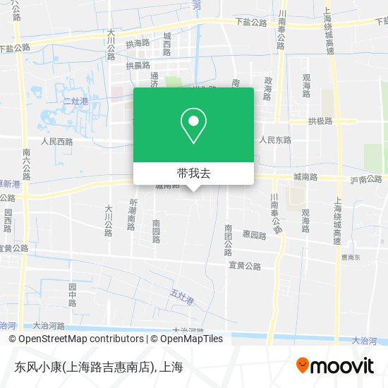 东风小康(上海路吉惠南店)地图