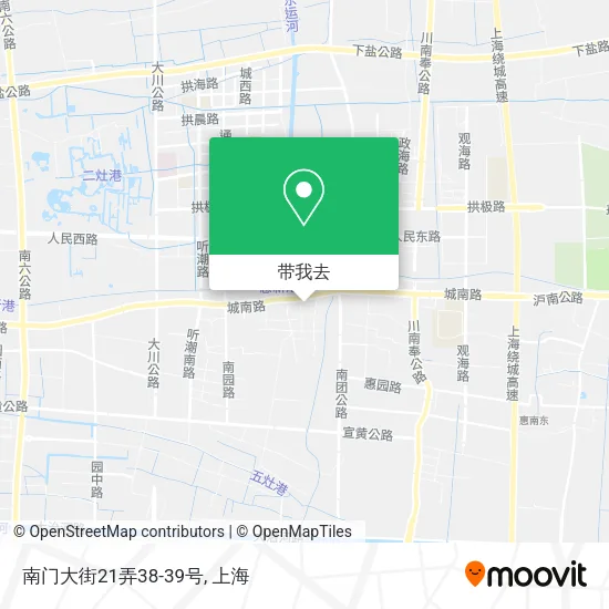 南门大街21弄38-39号地图