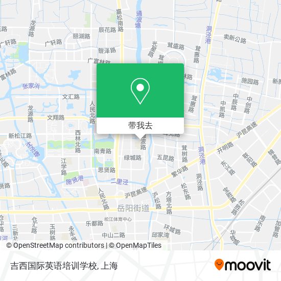 吉西国际英语培训学校地图