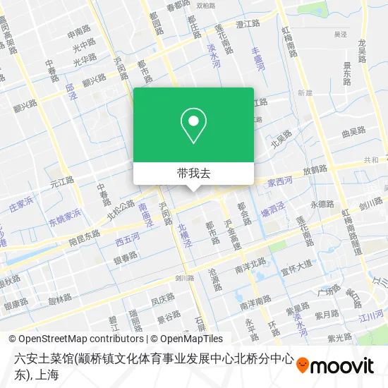六安土菜馆(颛桥镇文化体育事业发展中心北桥分中心东)地图