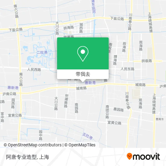阿唐专业造型地图