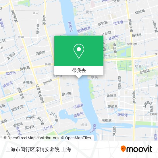 上海市闵行区亲情安养院地图
