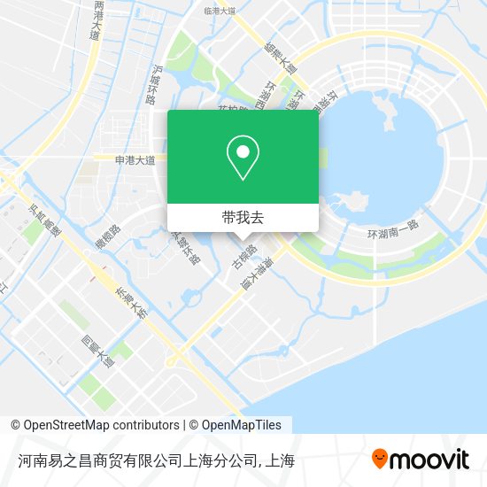 河南易之昌商贸有限公司上海分公司地图