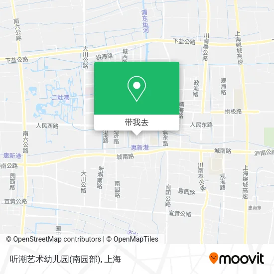 听潮艺术幼儿园(南园部)地图