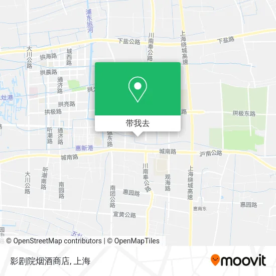 影剧院烟酒商店地图