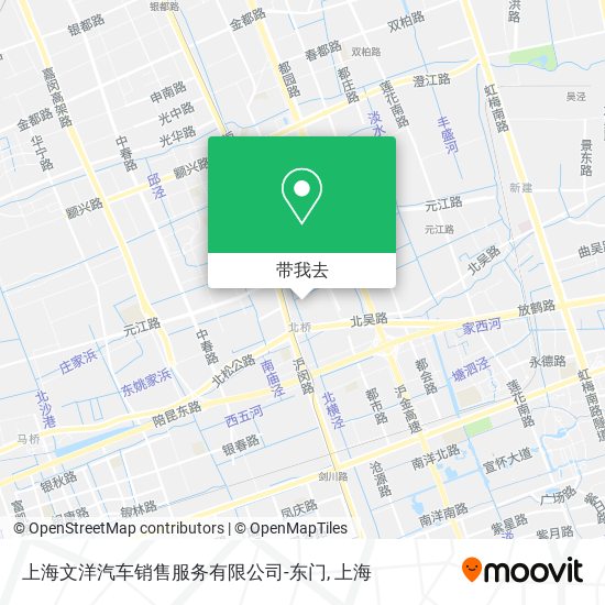 上海文洋汽车销售服务有限公司-东门地图
