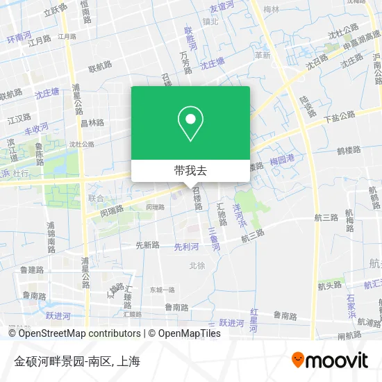 金硕河畔景园-南区地图