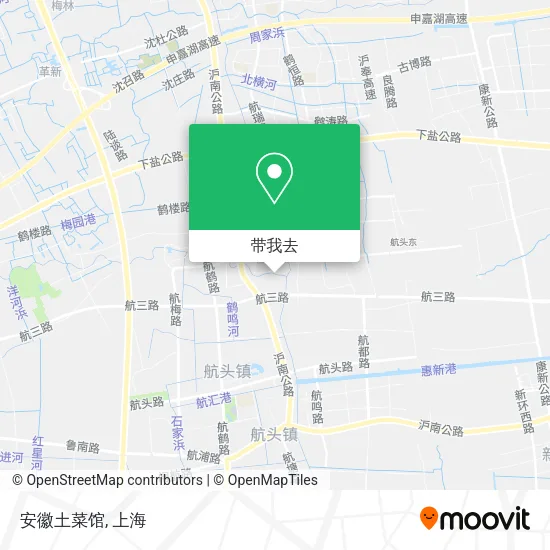 安徽土菜馆地图