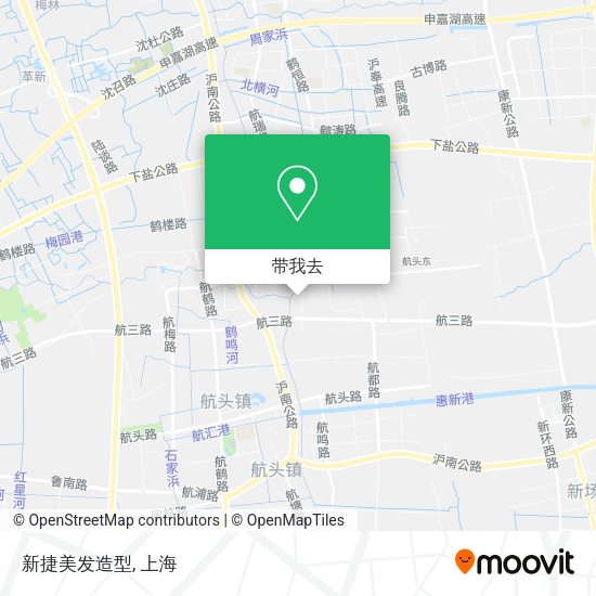 新捷美发造型地图