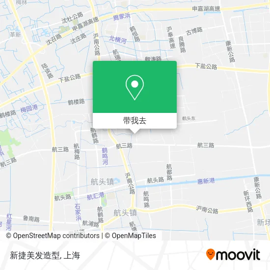 新捷美发造型地图