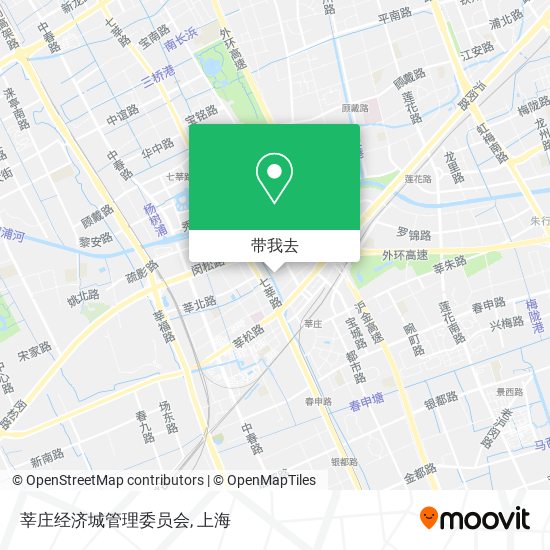 莘庄经济城管理委员会地图