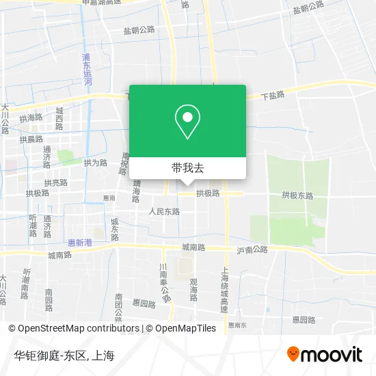 华钜御庭-东区地图