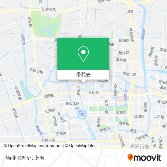 物业管理处地图