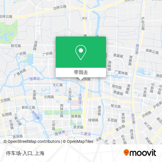 停车场-入口地图