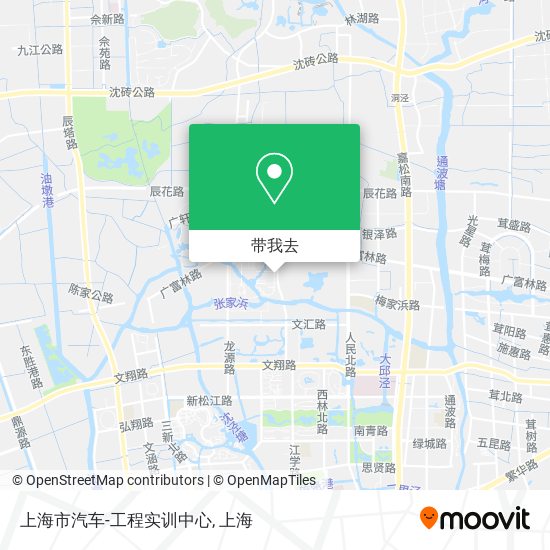 上海市汽车-工程实训中心地图
