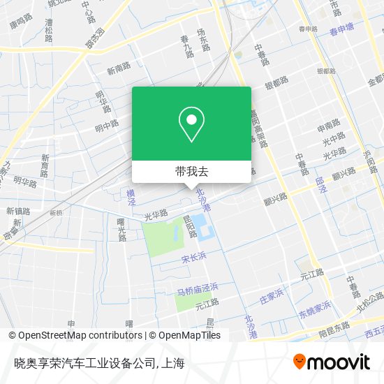 晓奥享荣汽车工业设备公司地图