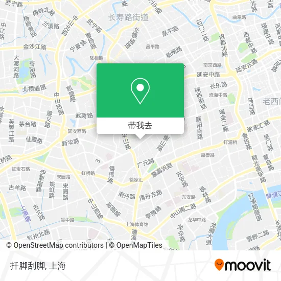 扦脚刮脚地图