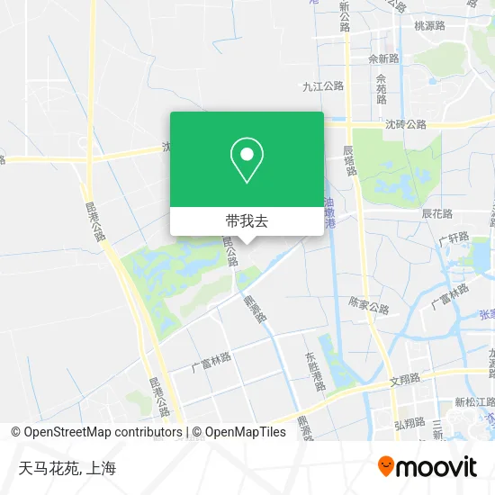 天马花苑地图