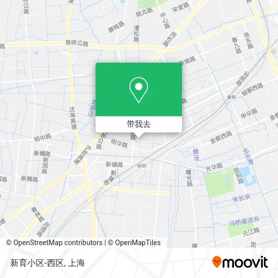 新育小区-西区地图