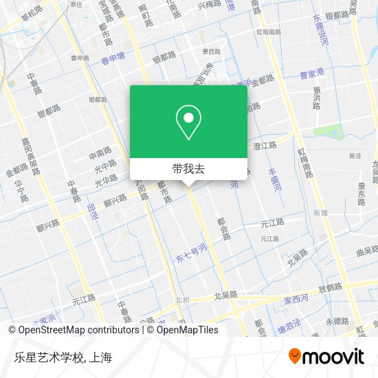 乐星艺术学校地图