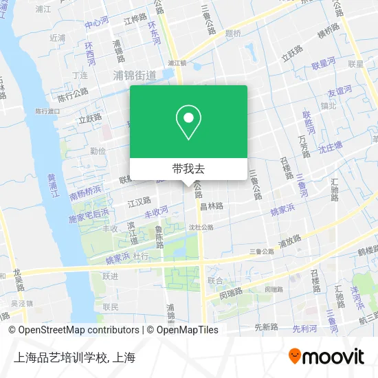 上海品艺培训学校地图