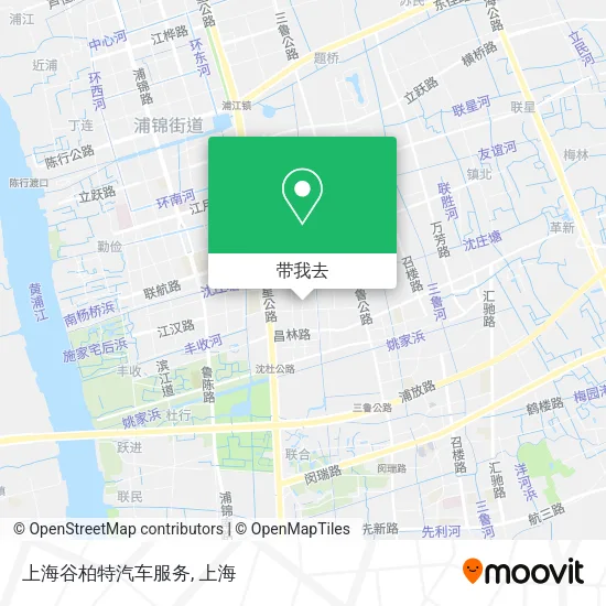 上海谷柏特汽车服务地图