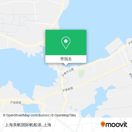 上海美帆国际帆船港地图