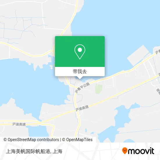 上海美帆国际帆船港地图