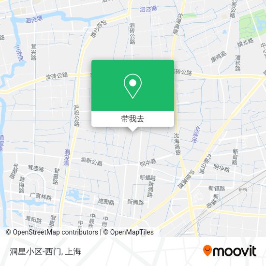洞星小区-西门地图