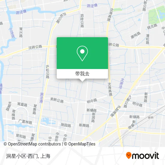 洞星小区-西门地图