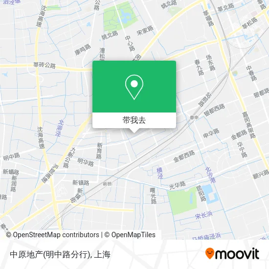 中原地产(明中路分行)地图