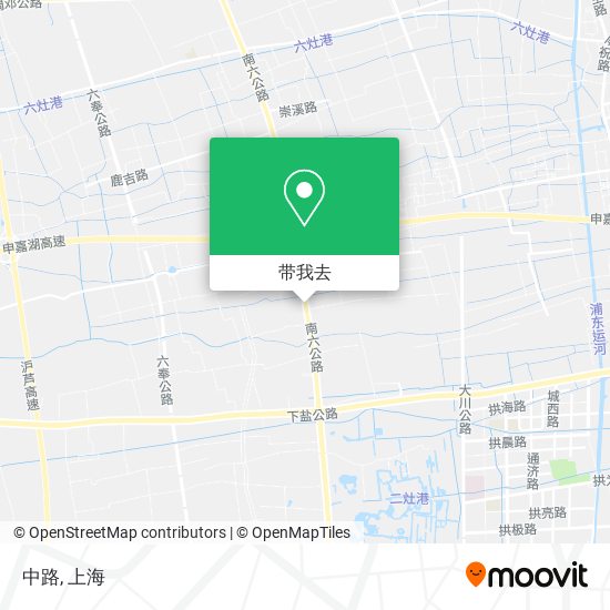 中路地图