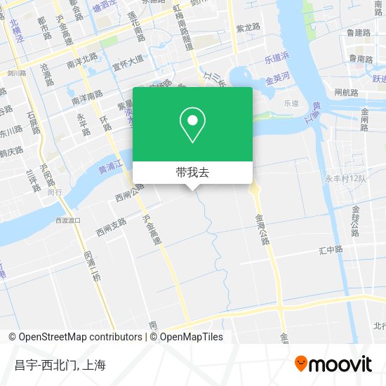 昌宇-西北门地图