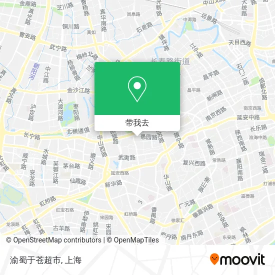 渝蜀于苍超市地图