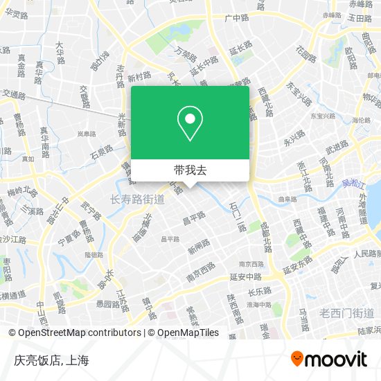 庆亮饭店地图