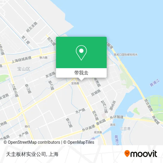 天圭板材实业公司地图