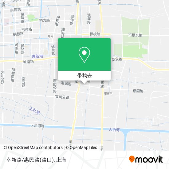 幸新路/惠民路(路口)地图