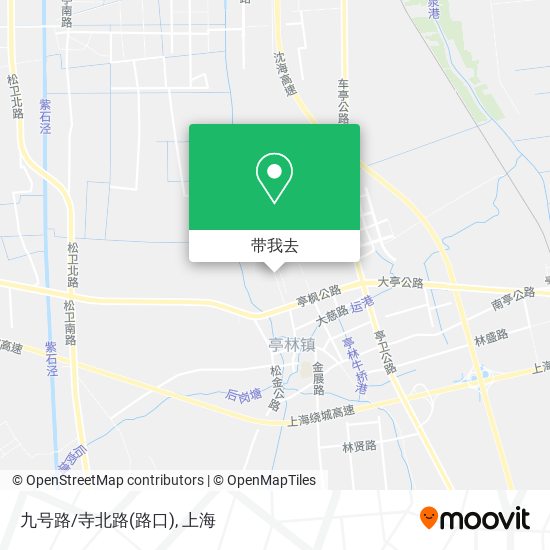 九号路/寺北路(路口)地图
