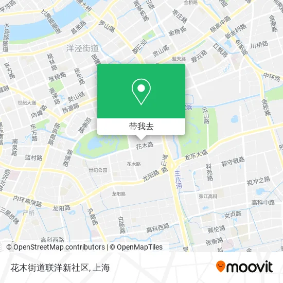 花木街道联洋新社区地图