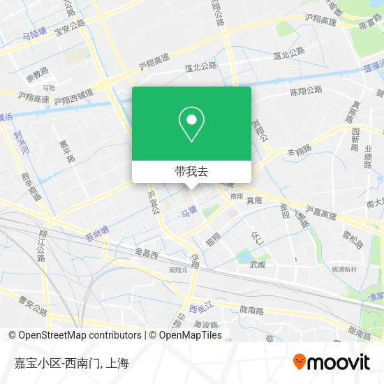 嘉宝小区-西南门地图
