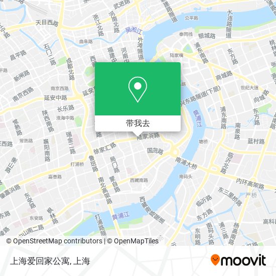 上海爱回家公寓地图