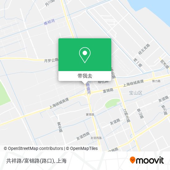 共祥路/富锦路(路口)地图