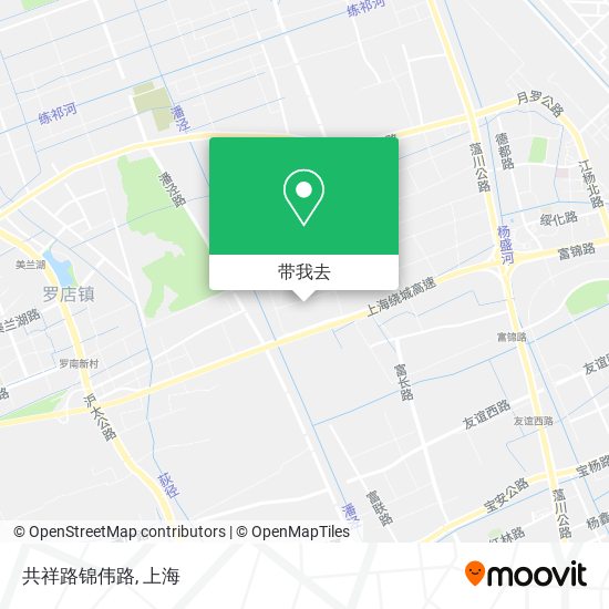 共祥路锦伟路地图