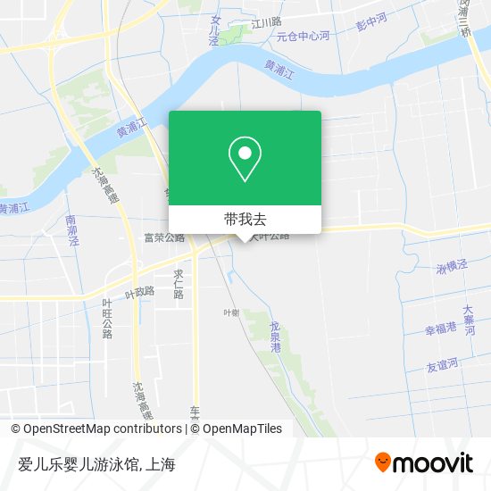 爱儿乐婴儿游泳馆地图